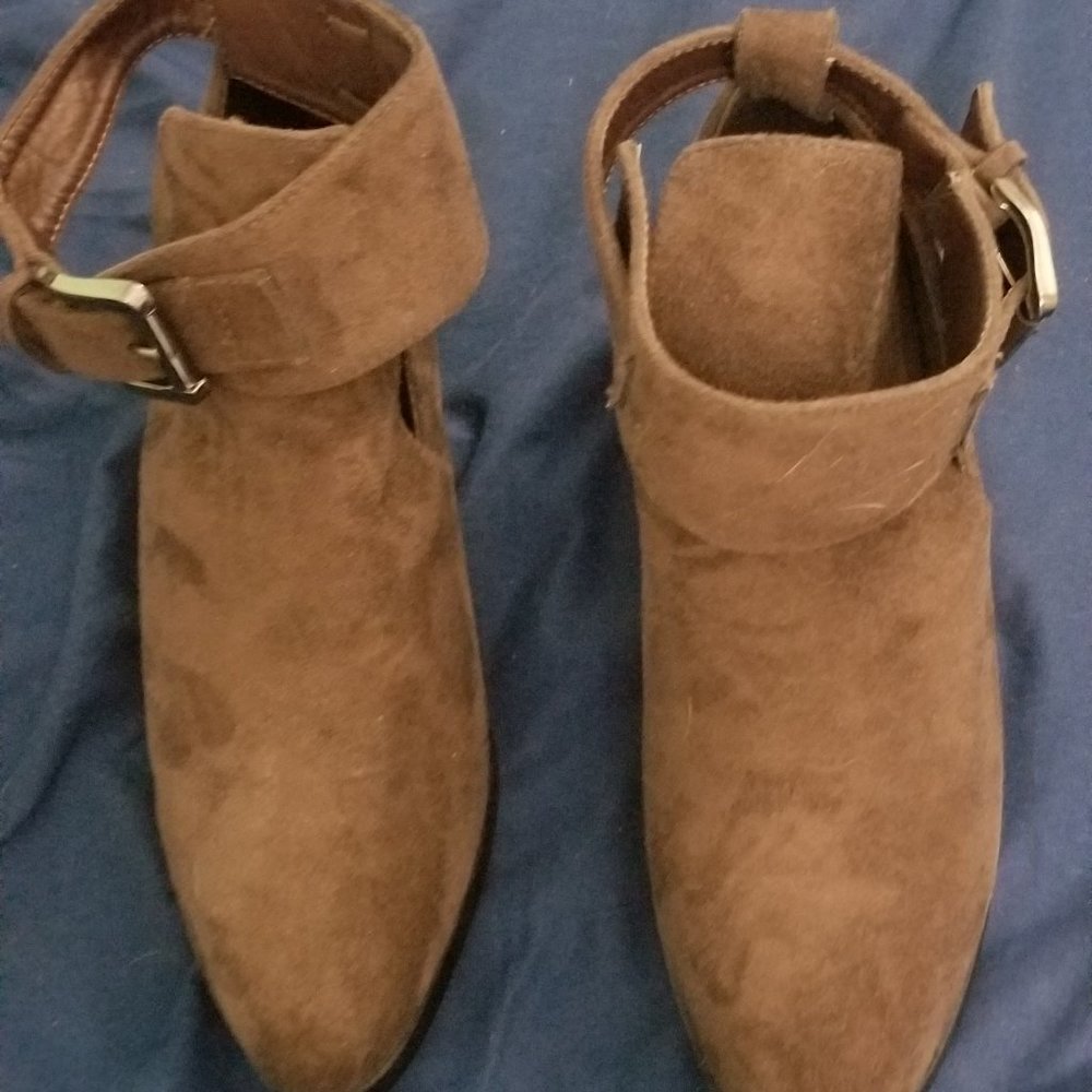 suede ankle boots